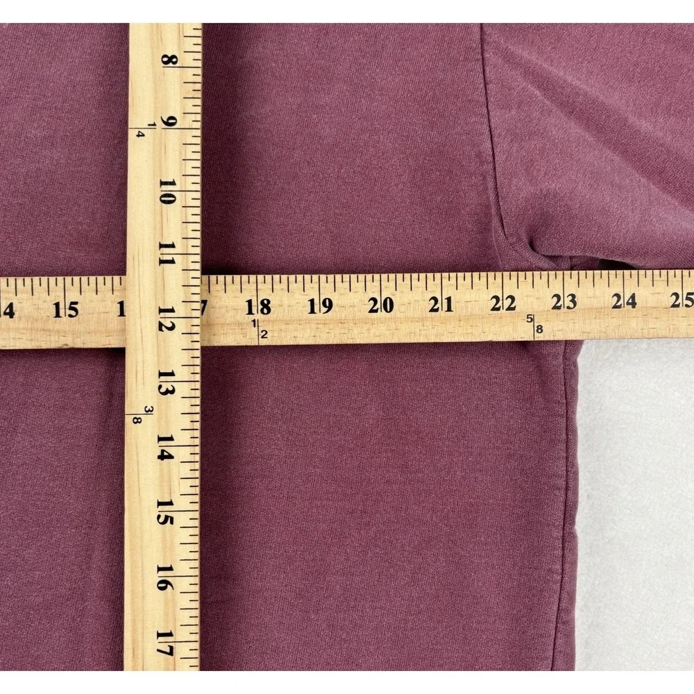 Älf Vintage Sweatshirt USA Made Pink Mock Neck Pullover Size Large